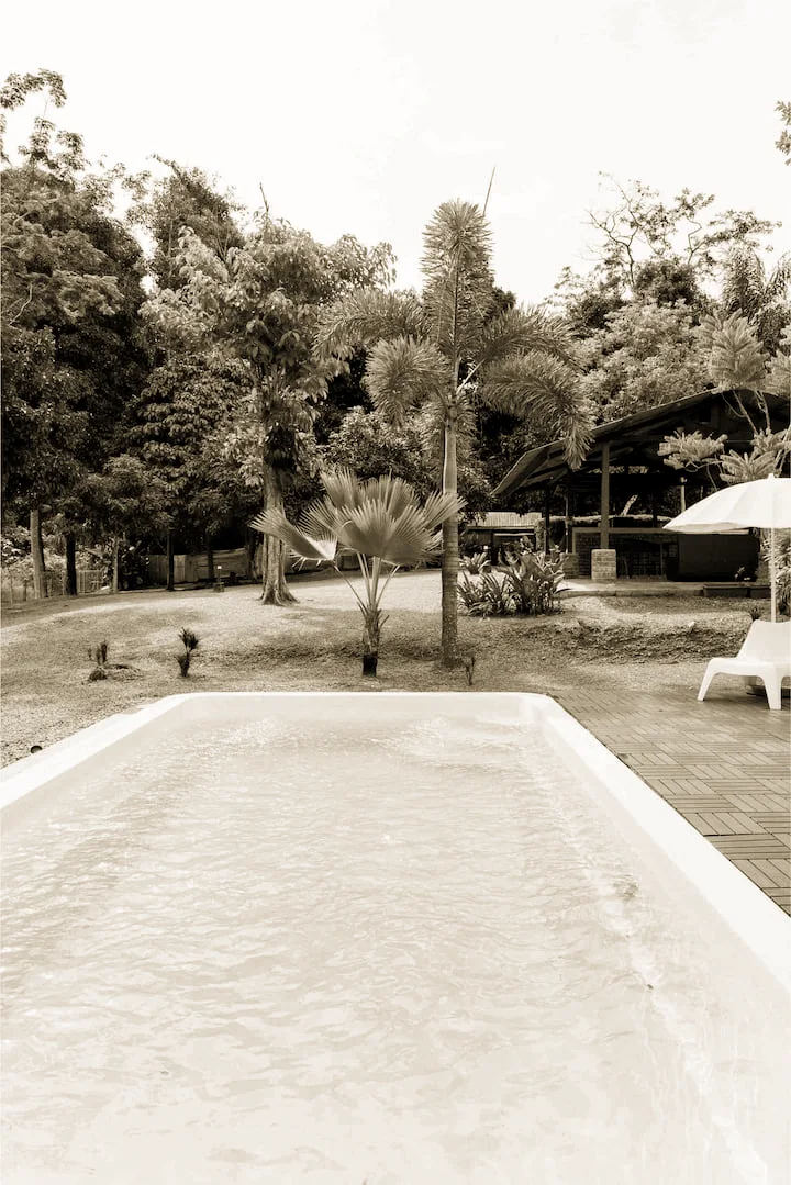 Poolside area for families and guests